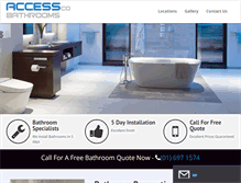 Tablet Screenshot of bathroominstallersdublin.com